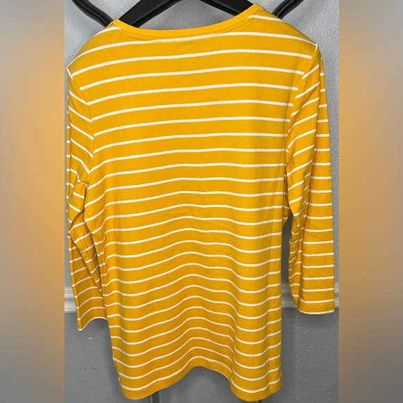 Kim Rogers Long Sleeve Perfectly Soft 100% Cotton T-shirt Women’s Size Small - Picture 3 of 3